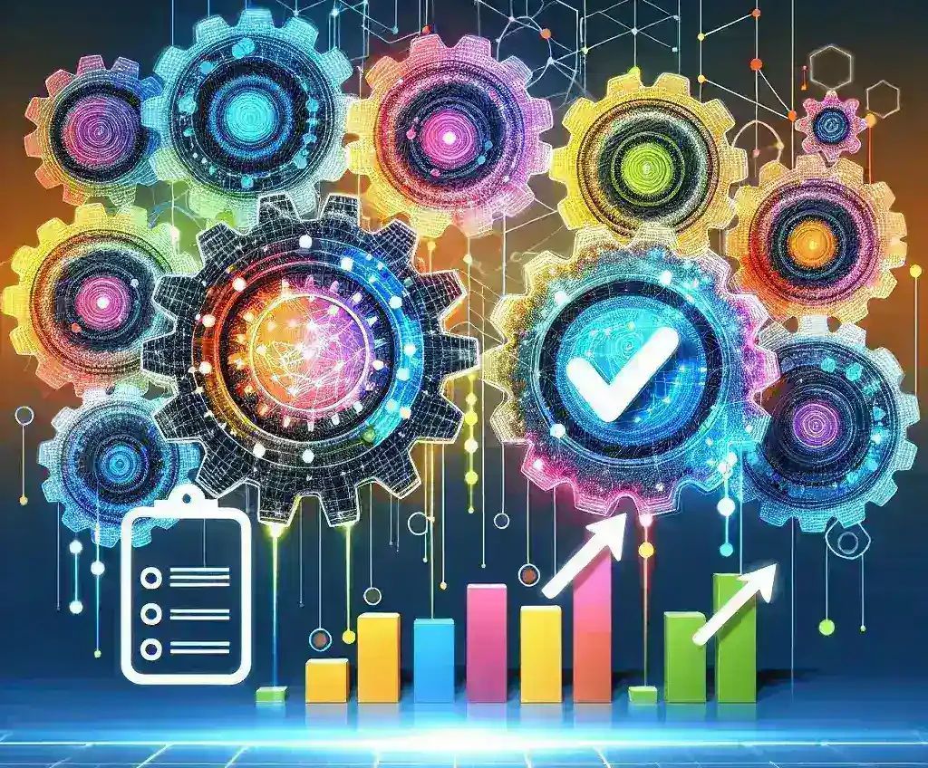 "Infografía que ilustra las mejores prácticas para la verificación de compatibilidad de API, destacando soluciones integrales y estrategias clave en la guía completa 2024."