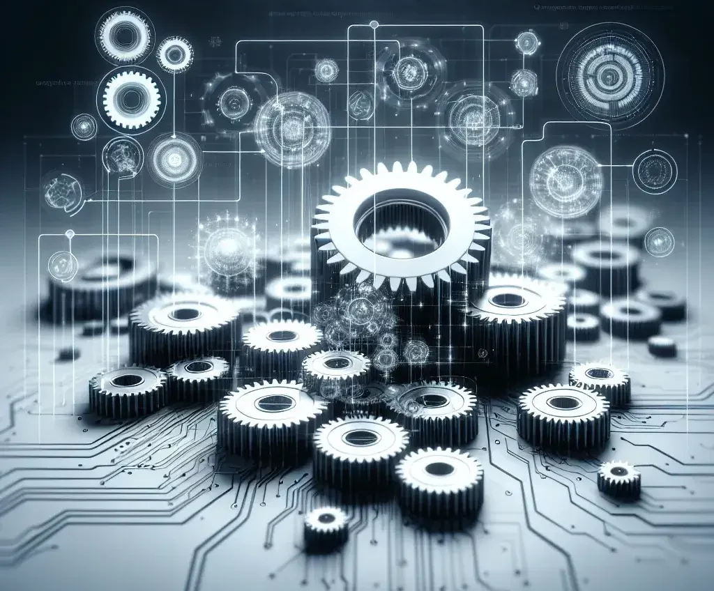 "Diagrama ilustrativo de soluciones para la gestión inteligente de configuración en tiempo real, destacando la optimización de la infraestructura tecnológica moderna."