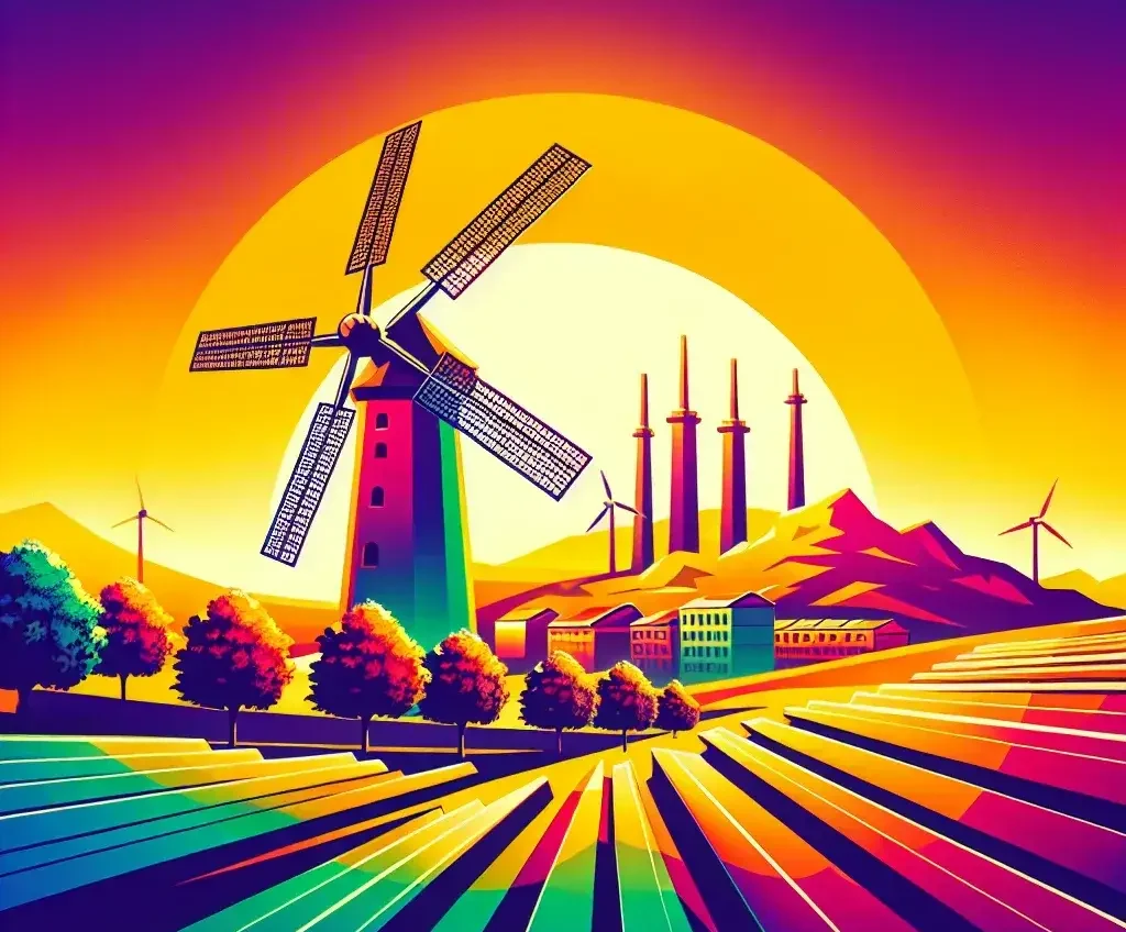 "Imagen que ilustra la aprobación por parte de España de incentivos fiscales para startups enfocadas en energías limpias y tecnologías verdes, destacando la importancia de la innovación sostenible en el sector energético."