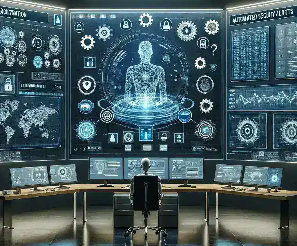 "Plataformas de automatización de auditorías de seguridad en la guía completa 2024, mostrando herramientas y software innovadores para mejorar la seguridad informática."