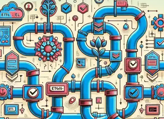 "Infografía que ilustra soluciones efectivas para validar la integridad de datos en pipelines ETL, destacando herramientas y métodos clave para asegurar la calidad de datos en procesos de extracción, transformación y carga."