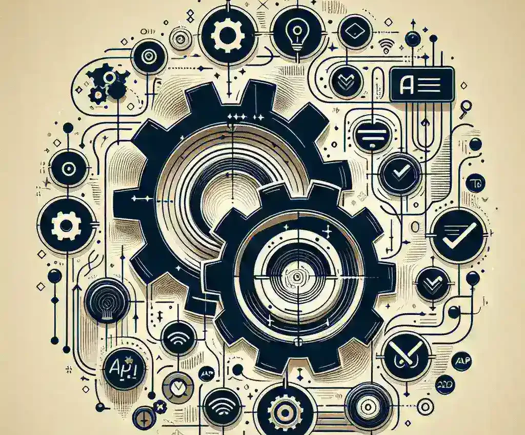 "Infografía detallada mostrando las principales soluciones para la verificación de compatibilidad de API en 2024, destacando herramientas y metodologías clave."
